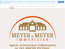 Tablet Screenshot of meyeretmeyer.com